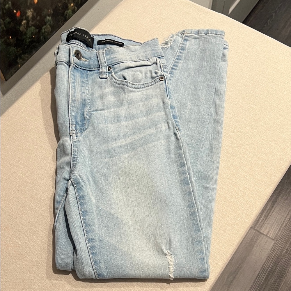 Kendall & Kylie Light Blue High Rise Jeans